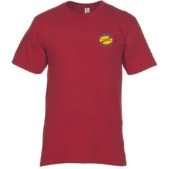 Essential Ring Spun Cotton T-Shirt - Men's - Colors - Embroidered