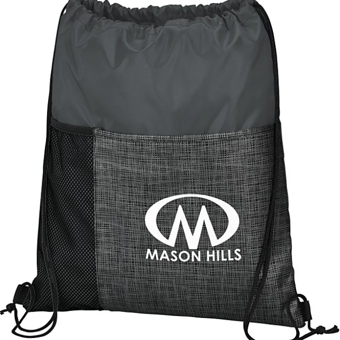 Etched Pocket Drawstring Sportpack