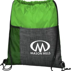 Etched Pocket Drawstring Sportpack