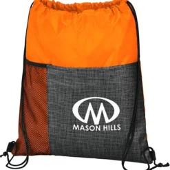 Etched Pocket Drawstring Sportpack