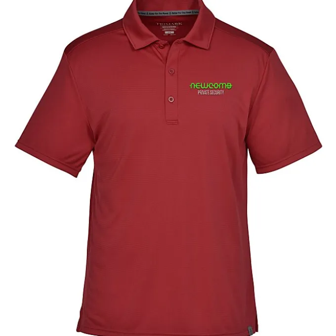 Evans Textured Double Knit Polo - Men's
