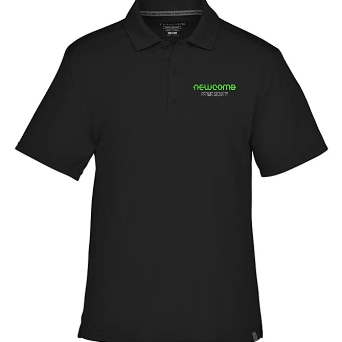 Evans Textured Double Knit Polo - Men's