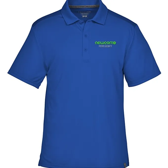Evans Textured Double Knit Polo - Men's