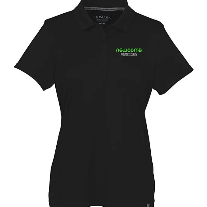 Evans Textured Double Knit Polo - Ladies'