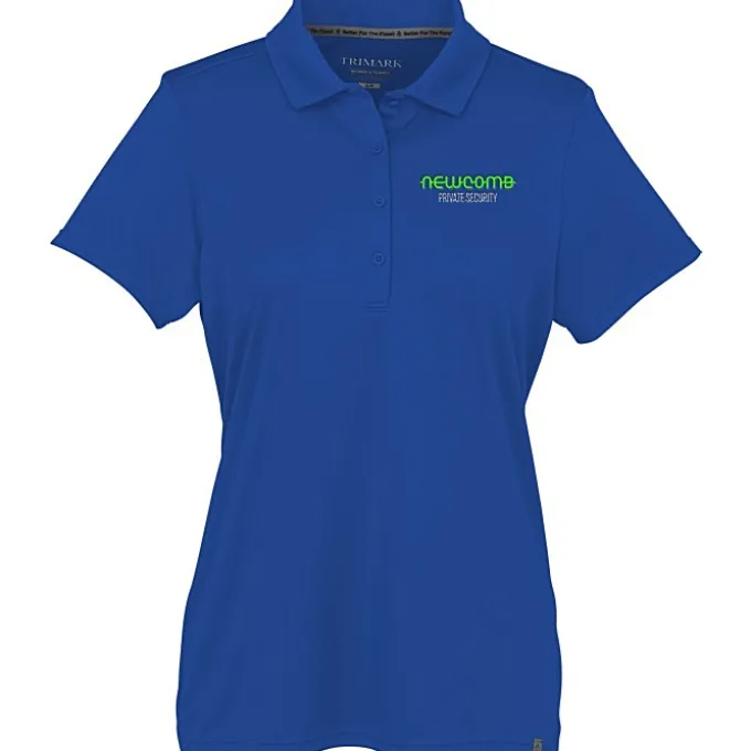 Evans Textured Double Knit Polo - Ladies'