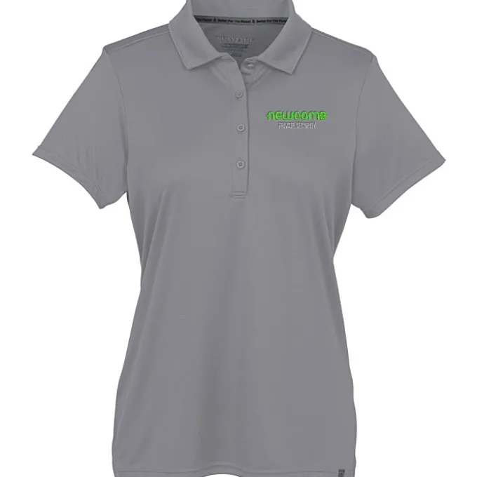 Evans Textured Double Knit Polo - Ladies'