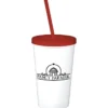Event Stadium Cup with Lid & Straw - 20 oz