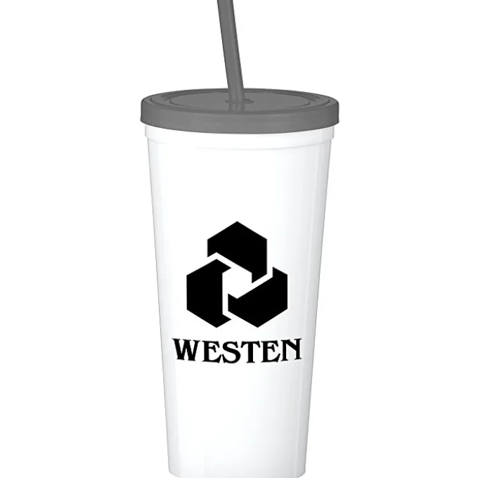 Event Stadium Cup with Lid & Straw - 24 oz
