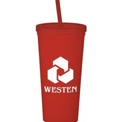 Event Stadium Cup with Lid & Straw - 24 oz