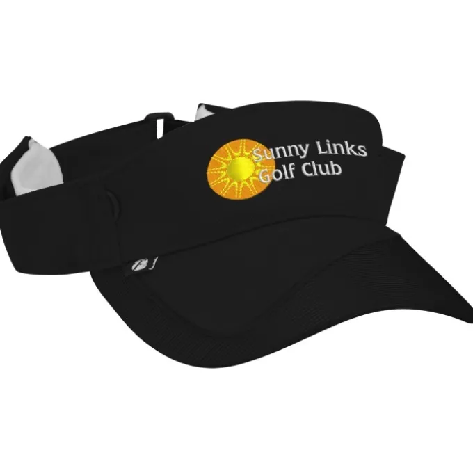Fairway Wicking Golf Visor with Tee Holder - 24 hr