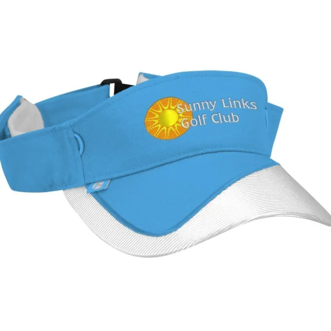 Fairway Wicking Golf Visor with Tee Holder - 24 hr