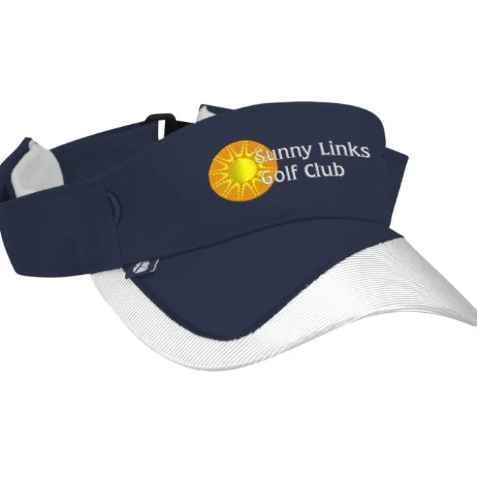 Fairway Wicking Golf Visor with Tee Holder - 24 hr