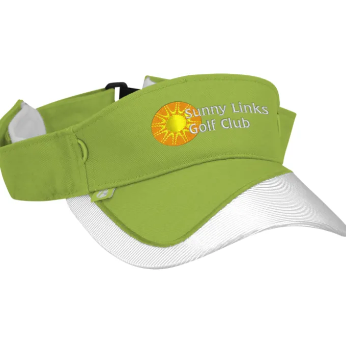 Fairway Wicking Golf Visor with Tee Holder