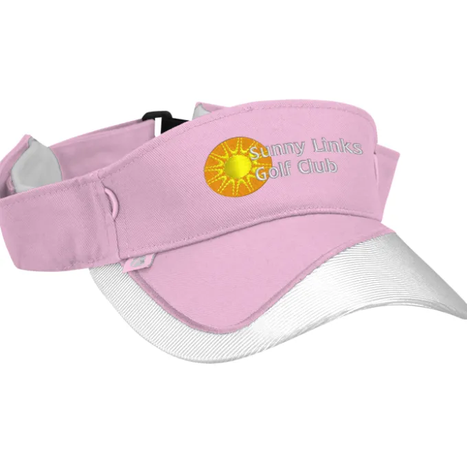 Fairway Wicking Golf Visor with Tee Holder