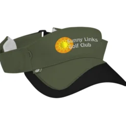 Fairway Wicking Golf Visor with Tee Holder