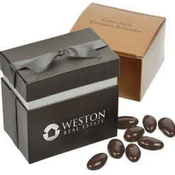 Fancy Favor Gift Box - Chocolate Almonds