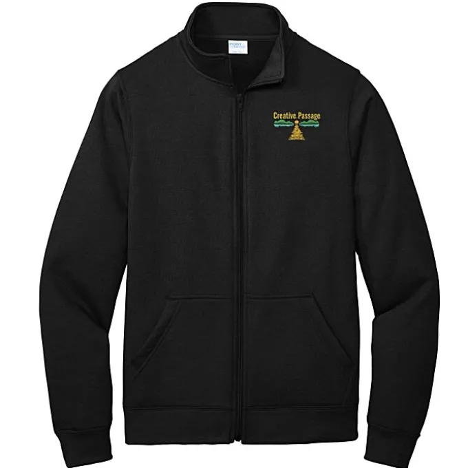 Fashion Cadet Full-Zip Sweatshirt - Embroidered