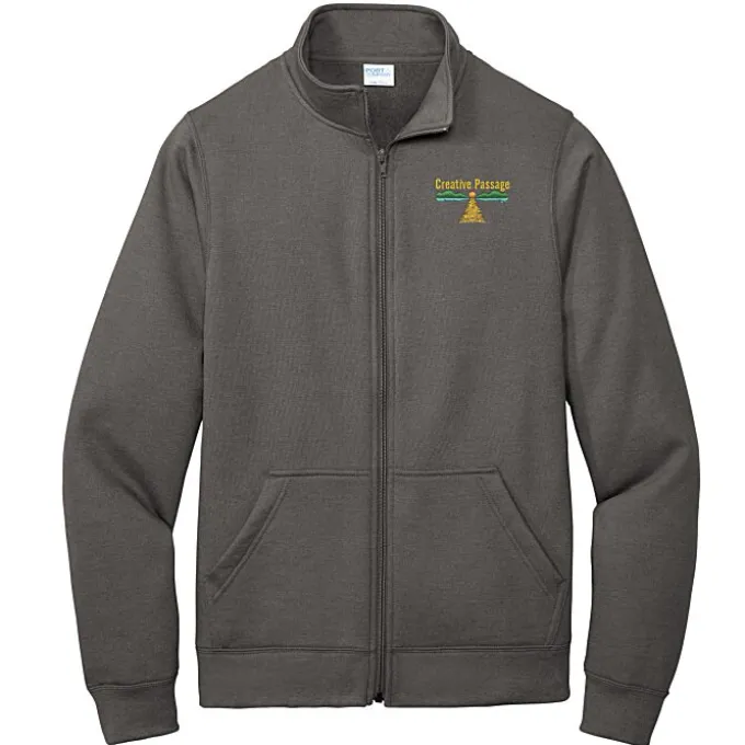 Fashion Cadet Full-Zip Sweatshirt - Embroidered