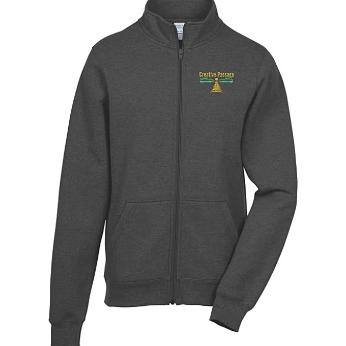 Fashion Cadet Full-Zip Sweatshirt - Embroidered
