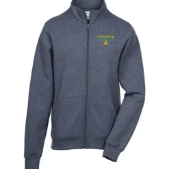 Fashion Cadet Full-Zip Sweatshirt - Embroidered