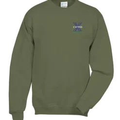 Fashion Crewneck Sweatshirt – Embroidered