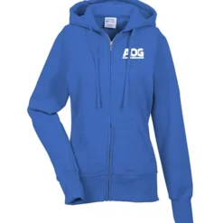 Fashion Full-Zip Hooded Sweatshirt - Ladies' - Screen