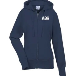 Fashion Full-Zip Hooded Sweatshirt - Ladies' - Screen