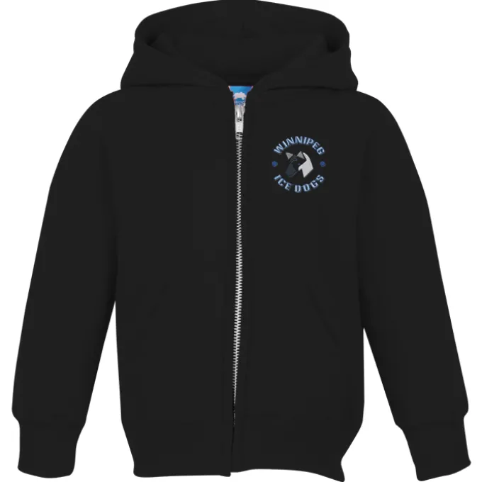Fashion Full-Zip Hooded Sweatshirt - Toddler