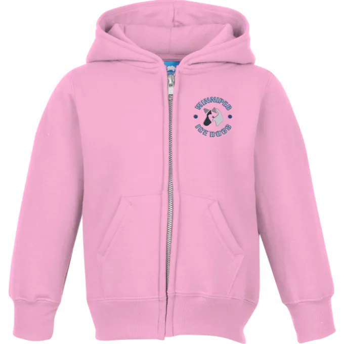 Fashion Full-Zip Hooded Sweatshirt - Toddler