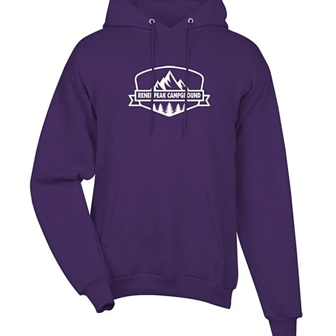 Fashion Pullover Hooded Sweatshirt - Men's - Screen