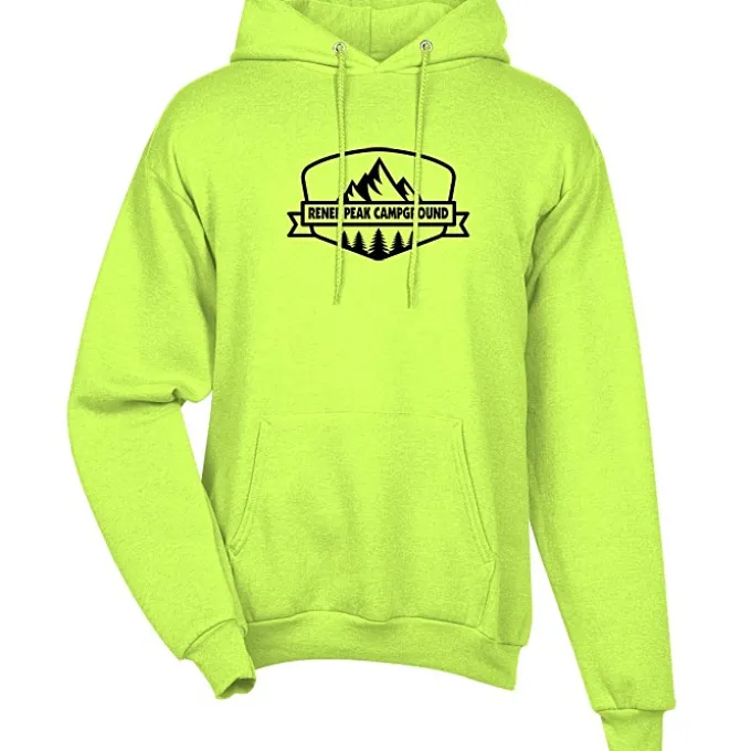 Fashion Pullover Hooded Sweatshirt - Men's - Screen