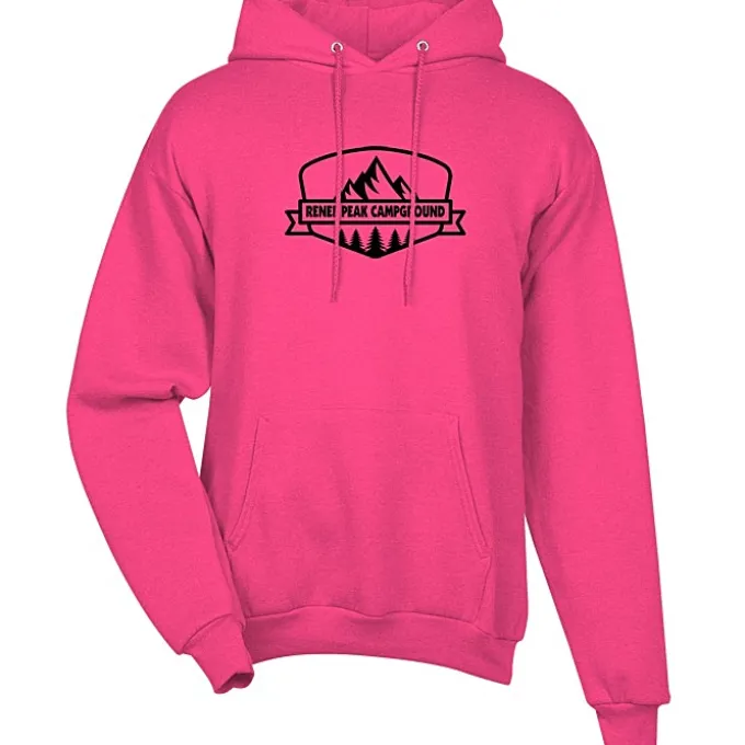 Fashion Pullover Hooded Sweatshirt - Men's - Screen