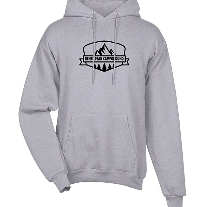 Fashion Pullover Hooded Sweatshirt - Men's - Screen