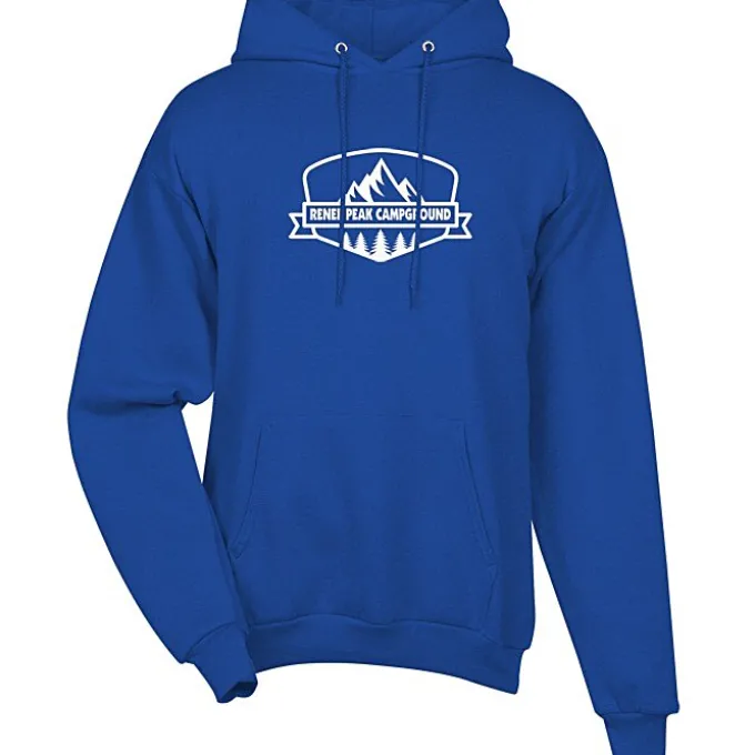 Fashion Pullover Hooded Sweatshirt - Men's - Screen