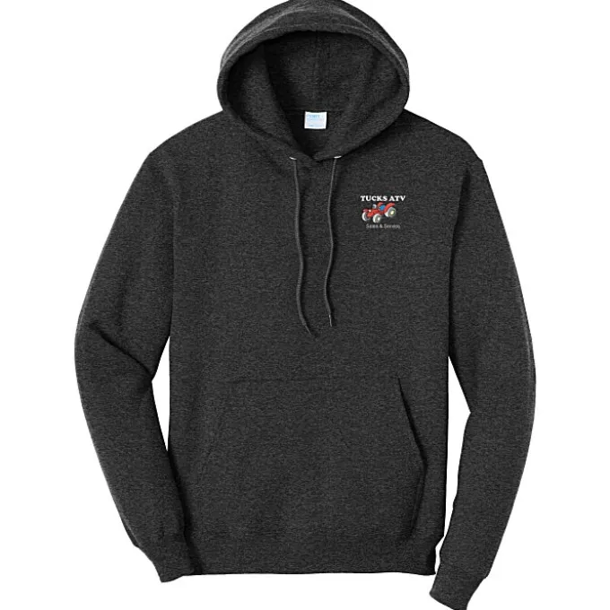 Fashion Pullover Hooded Sweatshirt - Men's - Embroidered