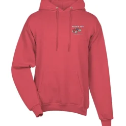 Fashion Pullover Hooded Sweatshirt - Men's - Embroidered