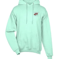 Fashion Pullover Hooded Sweatshirt - Men's - Embroidered