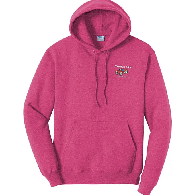 Fashion Pullover Hooded Sweatshirt - Men's - Embroidered