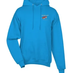 Fashion Pullover Hooded Sweatshirt - Men's - Embroidered