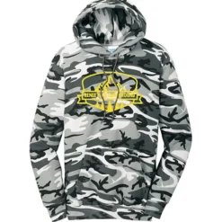 Fashion Pullover Hooded Sweatshirt - Camo - Screen