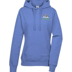 Fashion Pullover Hooded Sweatshirt - Ladies' - Embroidered
