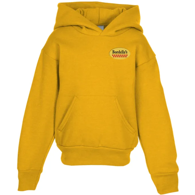 Fashion Pullover Hooded Sweatshirt – Youth – Embroidered