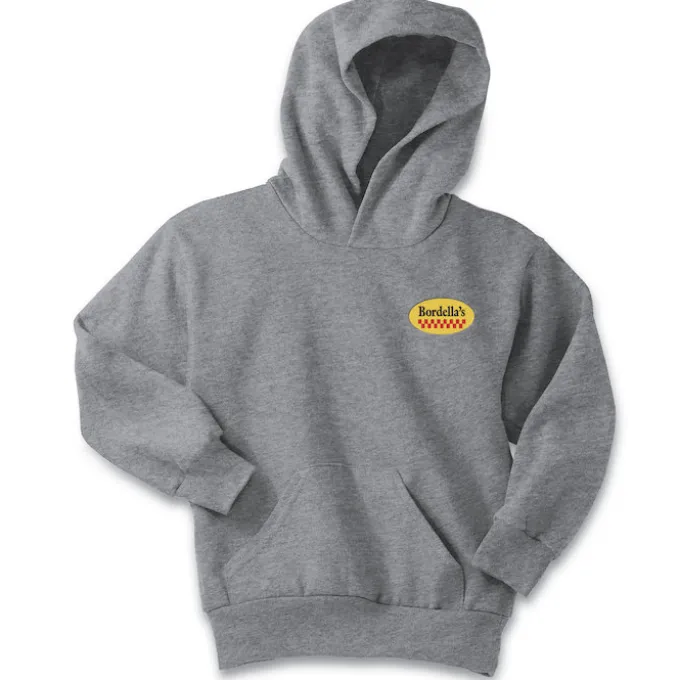 Fashion Pullover Hooded Sweatshirt – Youth – Embroidered