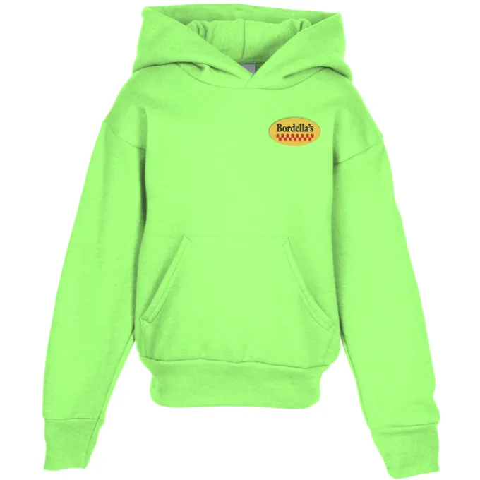 Fashion Pullover Hooded Sweatshirt – Youth – Embroidered