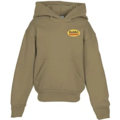 Fashion Pullover Hooded Sweatshirt – Youth – Embroidered