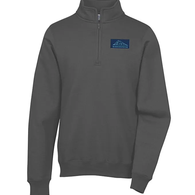 Fashion 1/4-Zip Pullover - Embroidered