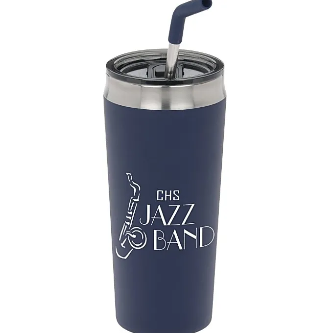 Faye Vacuum Tumbler with Straw - 20 oz