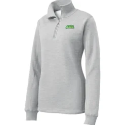 Feminine Fit 1/4-Zip Sweatshirt - Ladies' - Embroidered