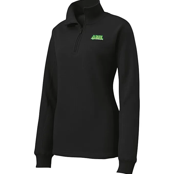 Feminine Fit 1/4-Zip Sweatshirt - Ladies' - Embroidered