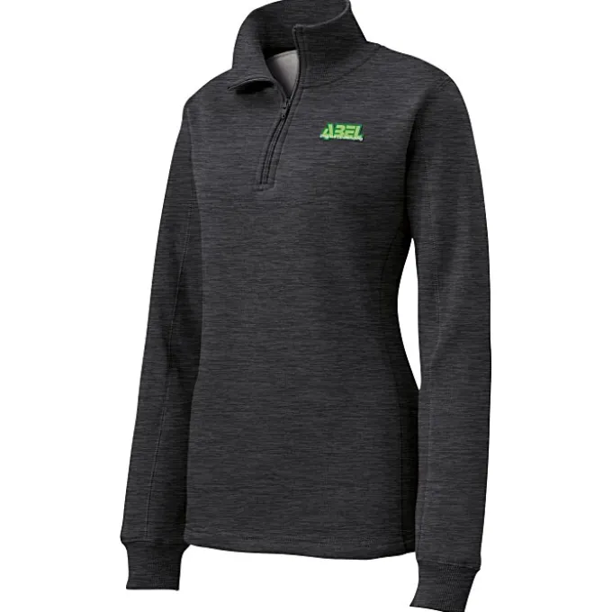 Feminine Fit 1/4-Zip Sweatshirt - Ladies' - Embroidered
